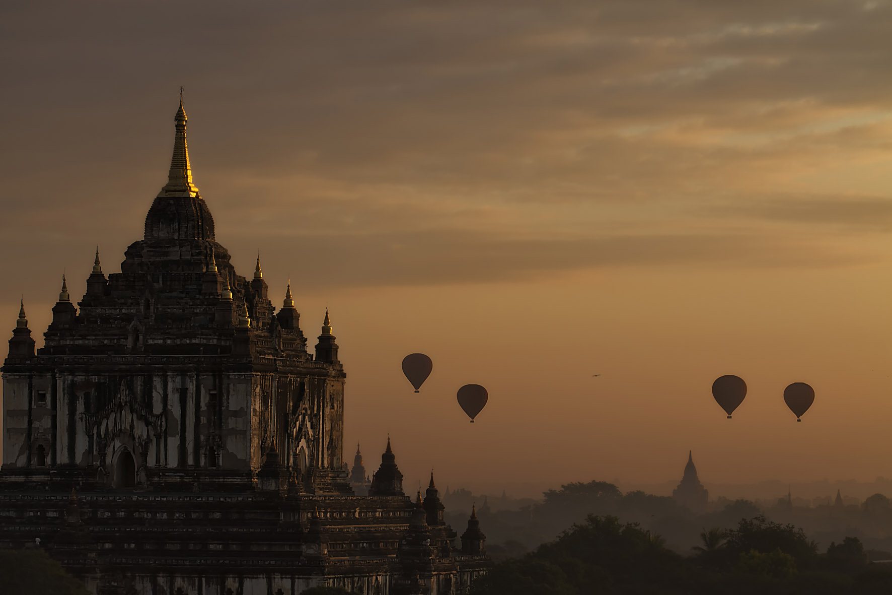 Ballooning over Bagan, Myanmar