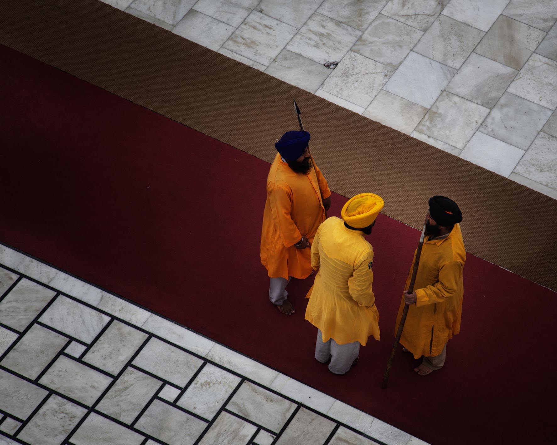 Seekers at Golden Temple