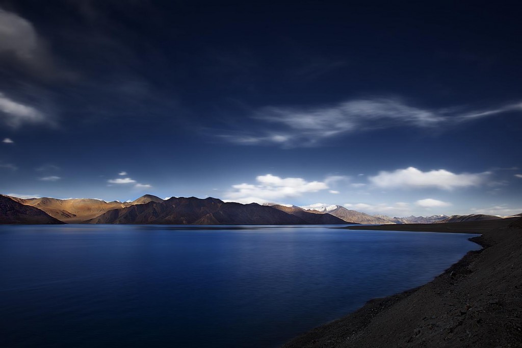 Pangong Tso lake, Ladakh - Tibet border